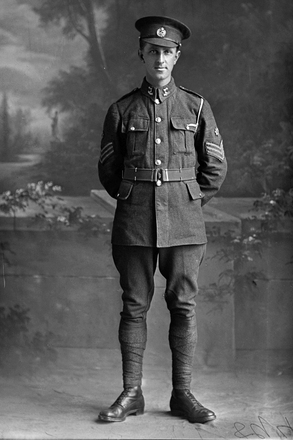 Portrait of Corporal Arnold Edgar Mills
