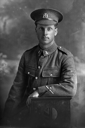 Portrait of Private Charles Robert Hamilton