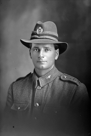 Portrait of Rifleman William George Pearce