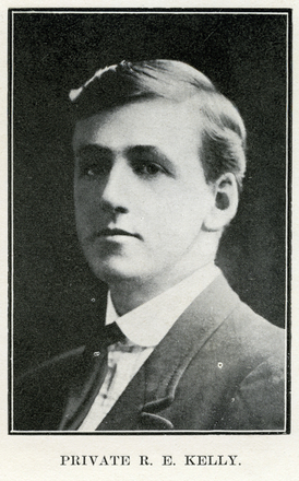 Portrait of Gunner Revel Edwin Kelly