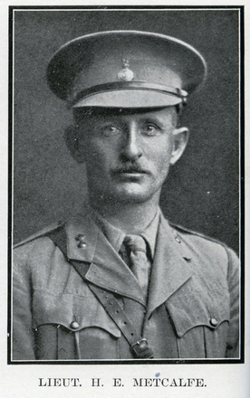 Portrait of Lieutenant Henry Ernest Metcalfe