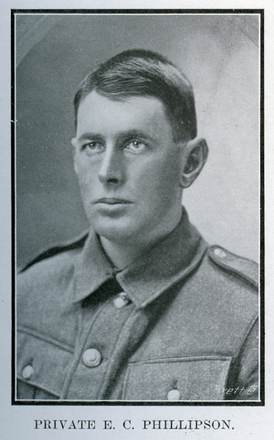 Portrait of Private Eustace Crawford Phillipson