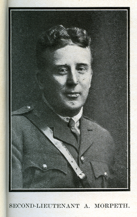 Portrait of Second Lieutenant Allan Morpeth