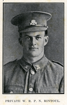 Portrait of Lance Corporal Richard William Paul Rintoul