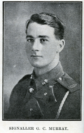 Portrait of Gunner George Cornelius Murray