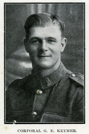 Portrait of Rifleman George Edward Keymer