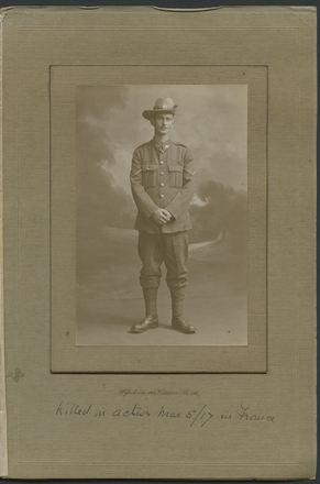 Portrait of Corporal Thomas Solly Crompton