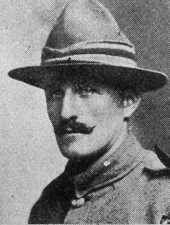 Portrait of Private John Michael Adair