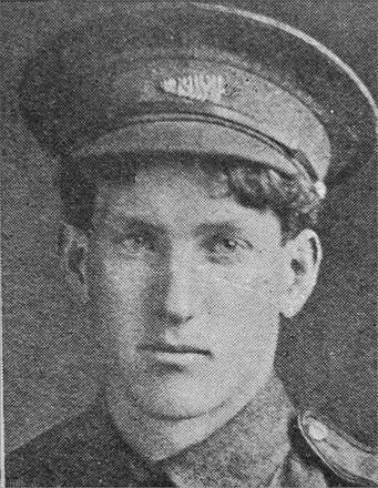 Portrait of Rifleman Charles Bremner