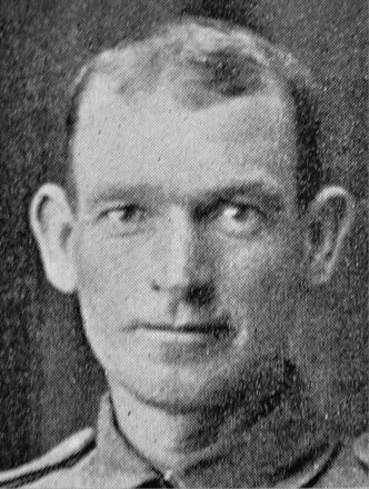 Portrait of Private Arthur Norman King