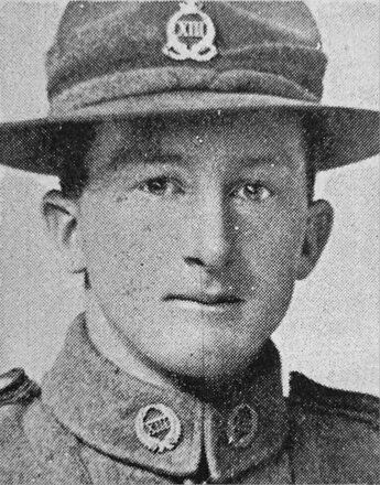 Portrait of Private Gordon Ellis Sheridan