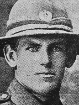 Portrait of Corporal Wallace William Wells