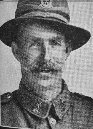 Portrait of Private Fred Bennett