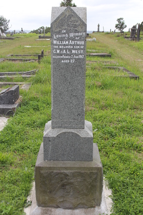 Portrait of Lance Corporal William A. West