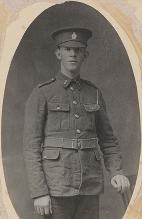Portrait of Second Lieutenant Hugh Lindsay Patton
