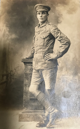 Portrait of Private Charles Henry Pascoe