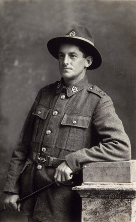 Portrait of Rifleman Frank Wheller Barlow