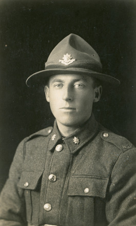 Portrait of Private Frederick Vincent Sutherland