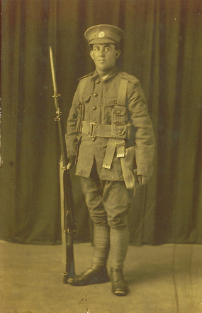 Portrait of Private William John Soper