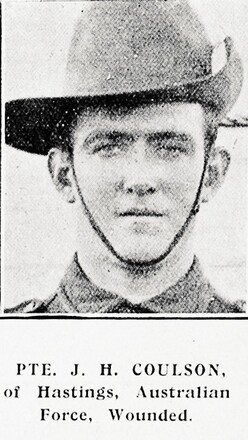 Portrait of Private John Herbert Coulson