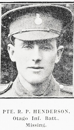 Portrait of Private Robert Paton Henderson