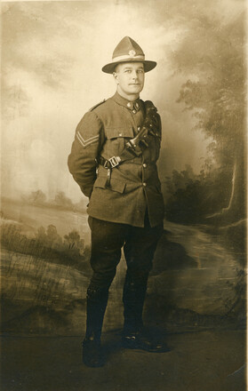 Portrait of Private Alfred William Purdy