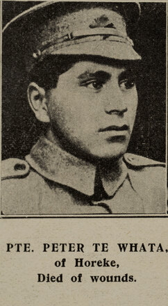 Portrait of Private Peter Te Whata