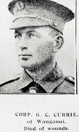 Portrait of Private George Coulthard Currie