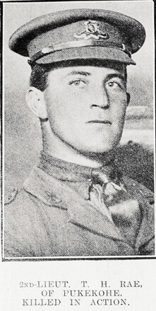 Portrait of Second Lieutenant Thomas Handley Rae