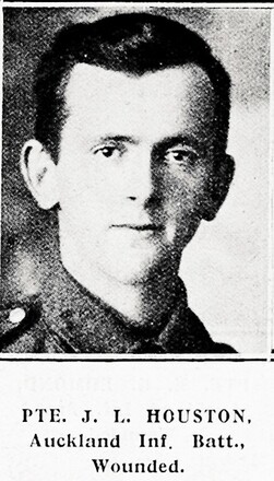 Portrait of Private James Lidderdale Houston