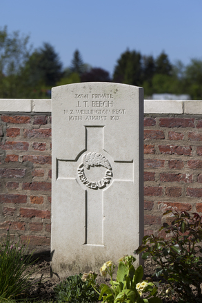 Portrait of Private John Tempest Beech