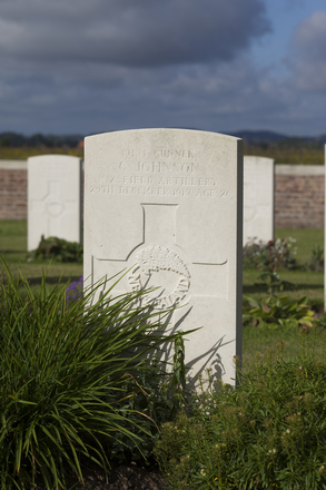 Portrait of Gunner George Johnson