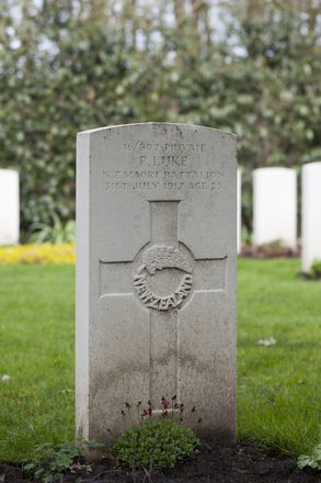 Portrait of Private Peter Luke