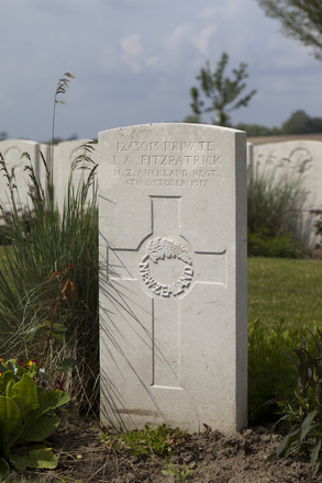Portrait of Private James Alexander Fitzpatrick