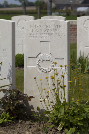 Portrait of Private Frederick Gordon Flower