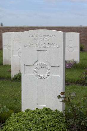 Portrait of Private William King