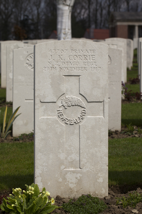 Portrait of Private John Kilpatrick Corrie