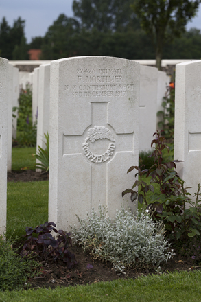 Portrait of Private Frederick Mortimer