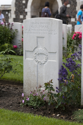 Portrait of Private George Arnot Nicol