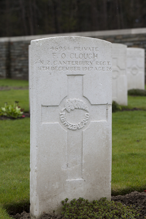 Portrait of Private Frank Oscar Clough