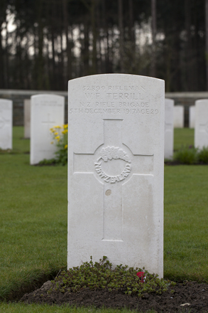 Portrait of Rifleman William Frederick Terrill