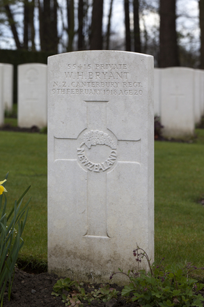 Portrait of Private Wilfred Hector Bryant