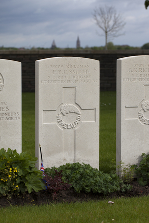 Portrait of Rifleman Frank Percy Charles Smith