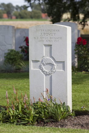 Portrait of Rifleman John Povey