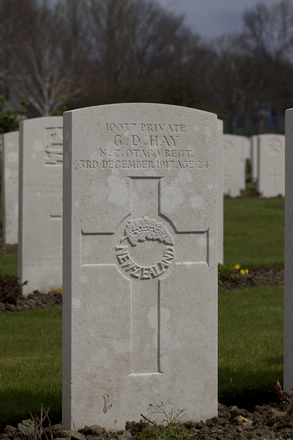 Portrait of Private George Douglas Hay