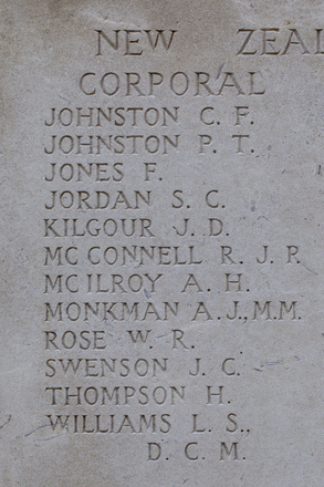 Portrait of Corporal Clifford Frederick Johnston