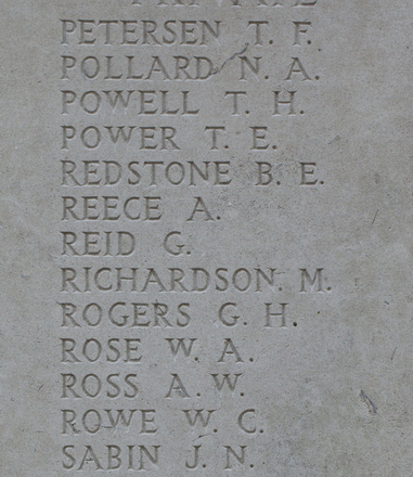 Portrait of Private William Austin Rose