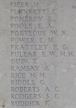 Portrait of Private Edward William Pullar