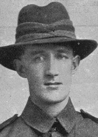 Portrait of Private John Arnold Kiernan