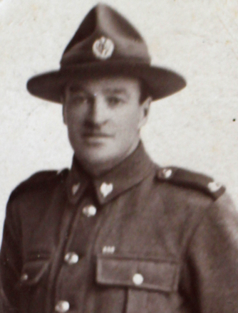 Portrait of Lance Corporal Thomas Bullick